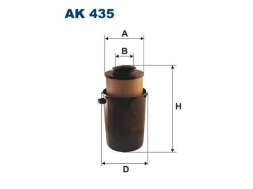 FILTRON Vzduchový filtr AK 435