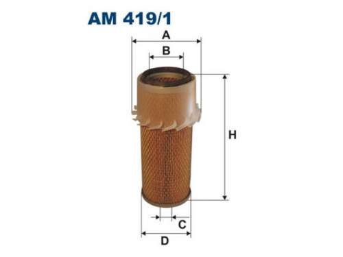 FILTRON Vzduchový filtr AM 419/1