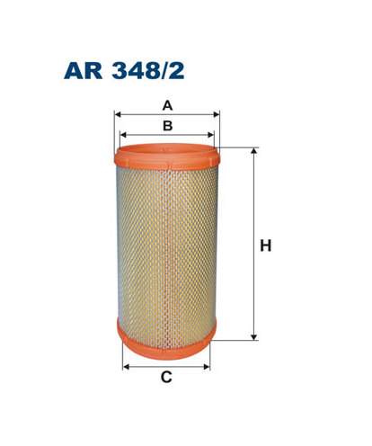 FILTRON Vzduchový filtr AR 348/2