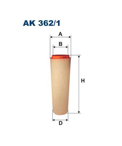 FILTRON Vzduchový filtr AK 362/1