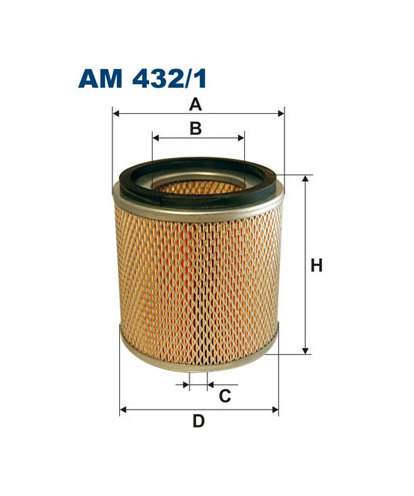 FILTRON Vzduchový filtr AM 432/1