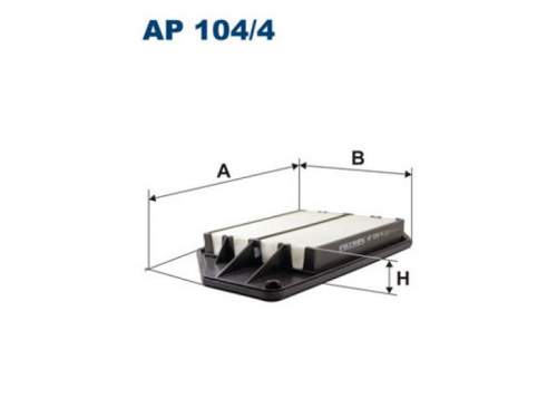 FILTRON Vzduchový filtr AP 104/4