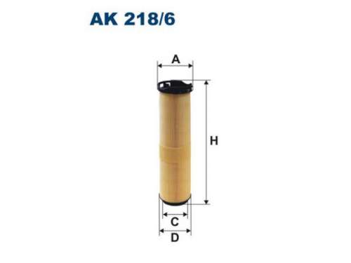 FILTRON Vzduchový filtr AK 218/6