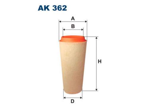 FILTRON Vzduchový filtr AK 362