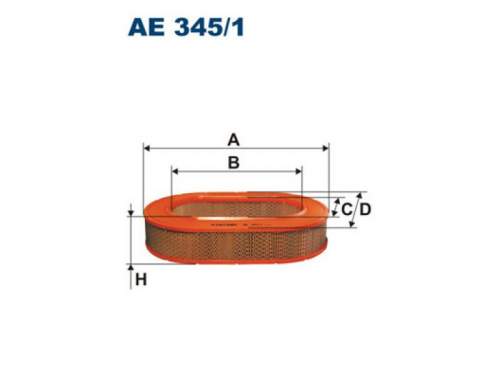 FILTRON Vzduchový filtr AE 345/1