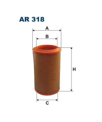 FILTRON Vzduchový filtr AR 318