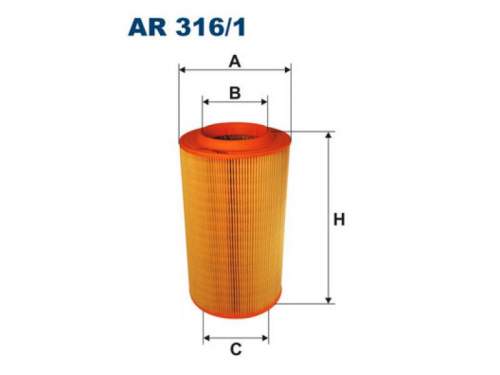 FILTRON Vzduchový filtr AR 316/1