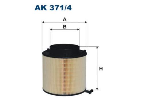 FILTRON Vzduchový filtr AK 371/4