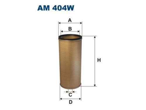 FILTRON Filtr - sekundární vzduch AM 404W
