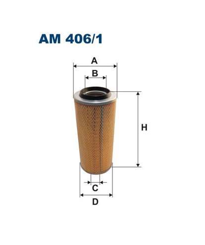FILTRON Vzduchový filtr AM 406/1