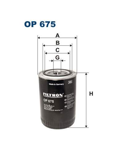 Olejový filtr FILTRON OP 675