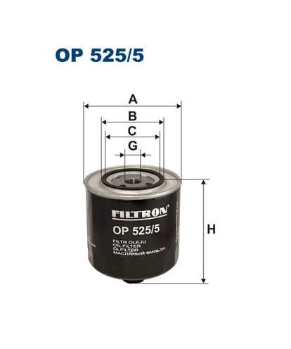 Olejový filtr FILTRON OP 525/5