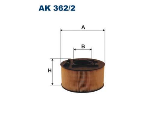 FILTRON Vzduchový filtr AK 362/2