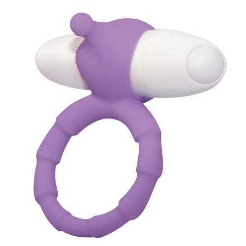 Vibrační kroužek - Smile Loop Vibro Ring - fialový