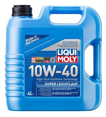 LIQUI MOLY motorový olej Olej 10w-40 super leichtlauf 4l