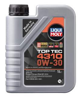 LIQUI MOLY motorový olej TOP TEC 4310 0W-30 - 1L