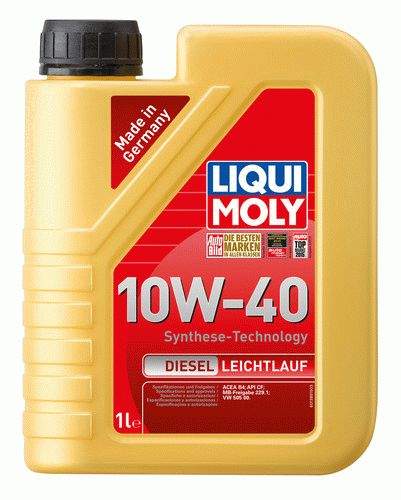 LIQUI MOLY motorový olej DIESEL LEICHTLAUF 10W-40 - 1L
