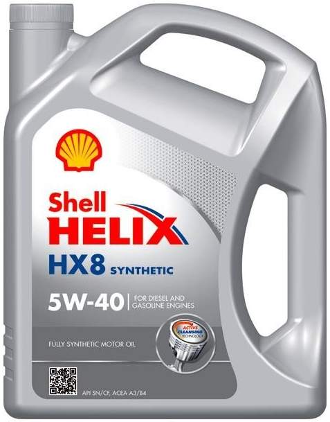 Shell Motorový olej Shell Helix HX8 5W-40 4L