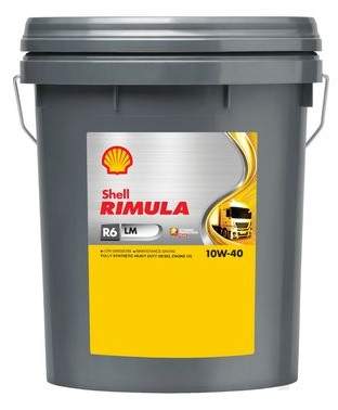 Shell motorový olej RIMULA R6 LM 10W40 20L