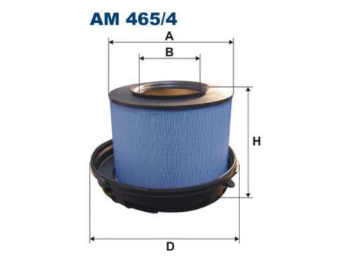 FILTRON Vzduchový filtr AM 465/4