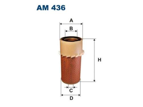 FILTRON Vzduchový filtr AM 436