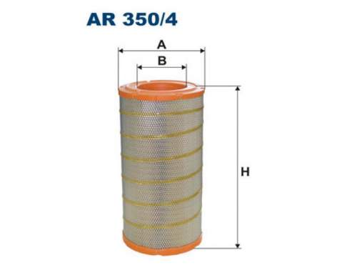 FILTRON Vzduchový filtr AR 350/4