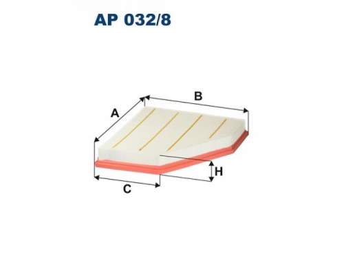 FILTRON Vzduchový filtr AP 032/8