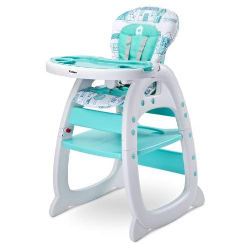 Jídelní židlička CARETERO HOMEE Varianta: Mint - zelená
