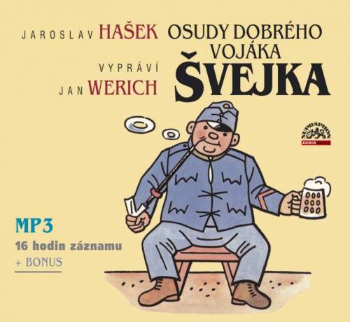 Osudy dobrého vojáka Švejka - 2CDmp3 - Jaroslav Hašek
