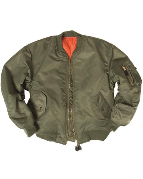 MIL-TEC bomber MA1 BASIC ZELENÁ XL