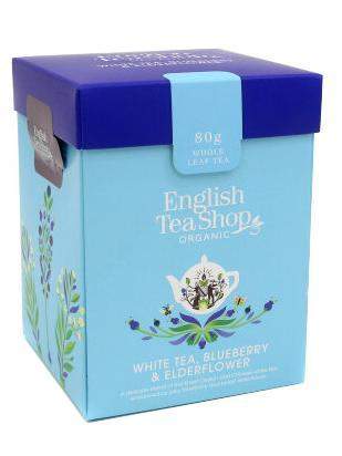 English Tea Shop Čaj bílý Borůvky a bezinka, sypaný 80g