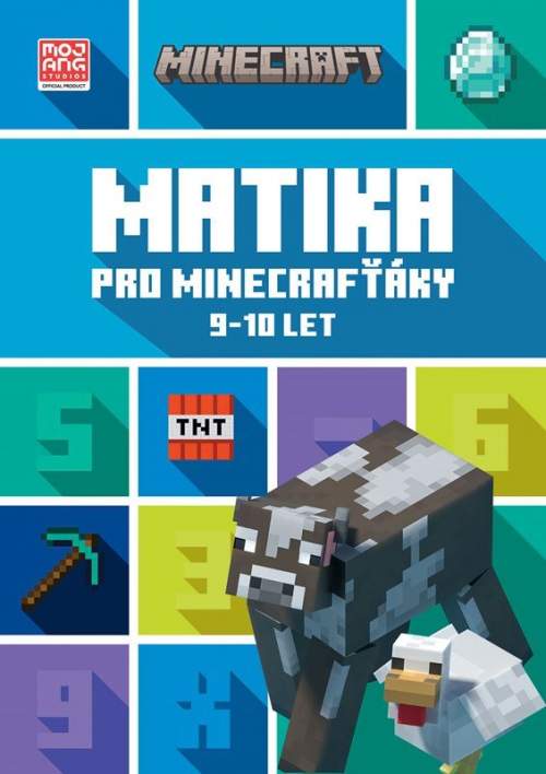 EGMONT Minecraft - Matika pro minecrafťáky (9-10 let)