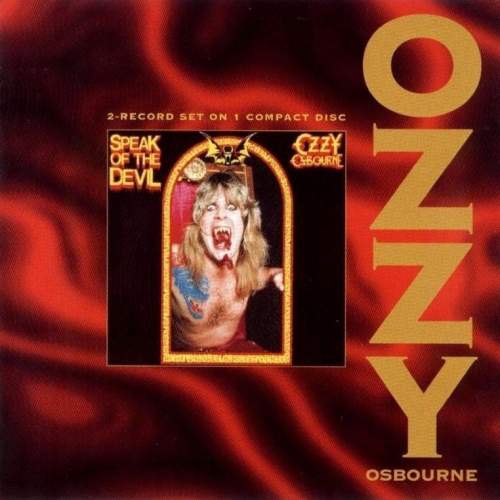 Sony Osbourne Ozzy: Speak Of The Devil: CD