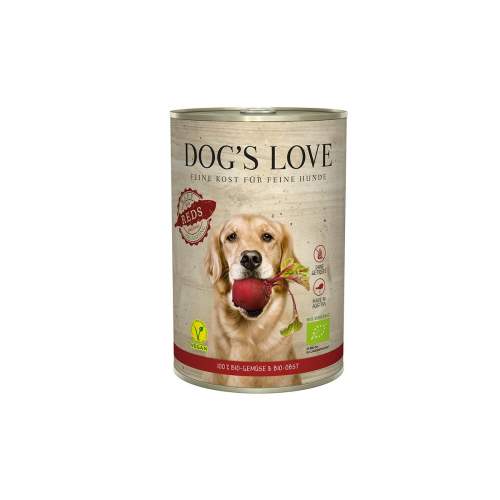 Dog's Love konzerva Barf Bio Vegan Reds 400 g