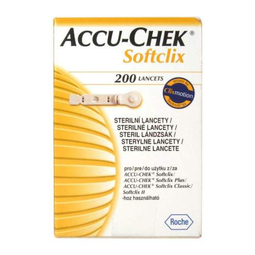 ROCHE Accu-Chek Softclix lancety 200ks