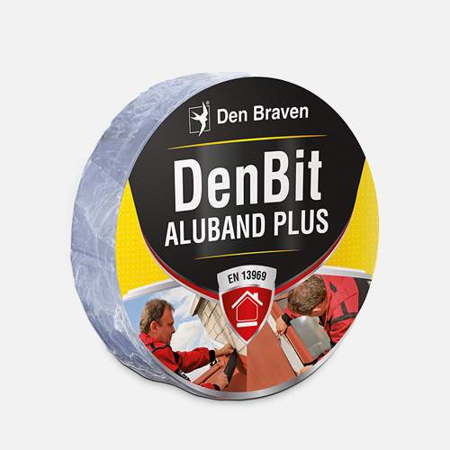 Den Braven - Střešní bitumenový pás DenBit Aluband PLUS, 150 mm x 10 m, hliníkový