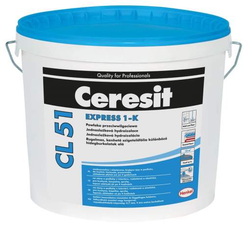 CERESIT CL 51 Express 1-K hydroizolace 15 kg