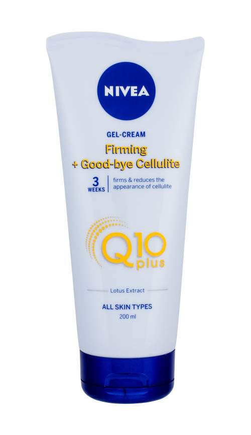 Nivea Q10 Plus Firming + Good-bye Cellulite Gel-Cream zpevňující gel-krém proti celulitidě 200 ml