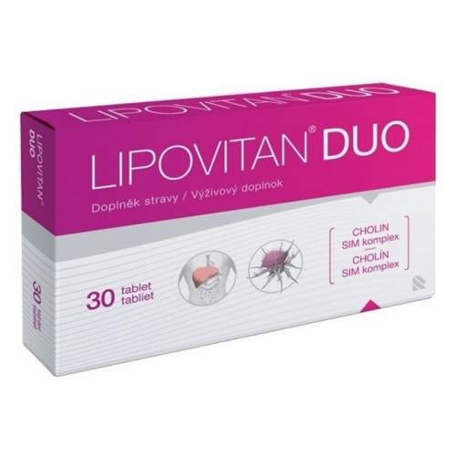 Herbacos Lipovitan DUO tbl.30 nový