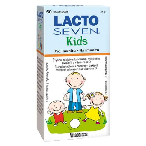 Vitabalans Lacto Seven Kids 50 tablet