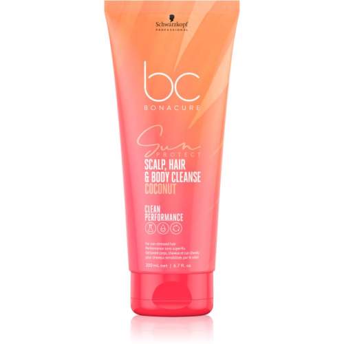 Schwarzkopf Bonacure Sun Protect Hair And Body Bath 200 ml