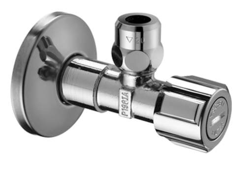 Schell Comfort - Rohový regulační ventil s jemným filtrem, chrom 054280699
