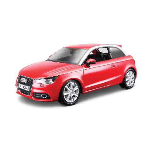 Bburago Audi A1 červená 1:24