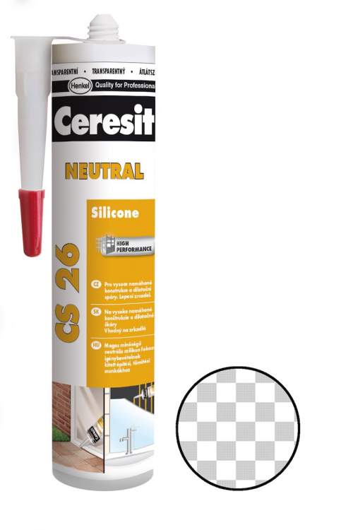 Ceresit CS 26 300 ml neutrální silikon pro lepení zrcadel