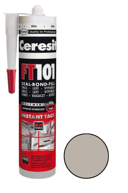 Ceresit FT 101 280 ml víceúčelový tmel šedý