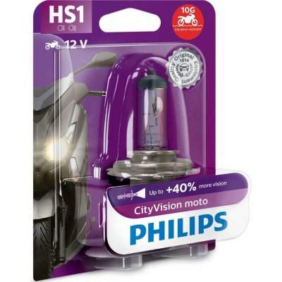 Philips HS1 CityVision Moto 12636CTVBW plus 40procent