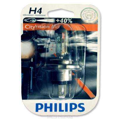 Philips CityVision Moto 12342CTVBW H4 P43t-38 12V 60/55W