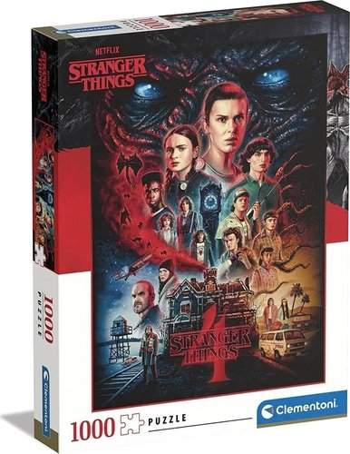 Clementoni Netflix Stranger Things 4.série