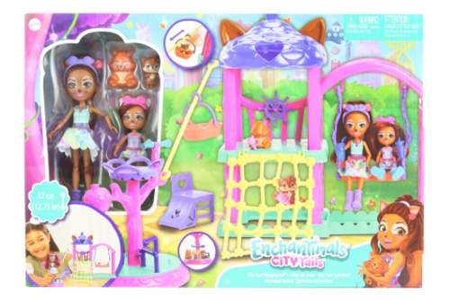 Mattel Enchantimals Dětské hřiště ve městě