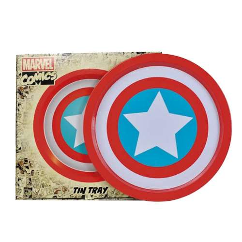 MagicBox Plechový podnos Captain America